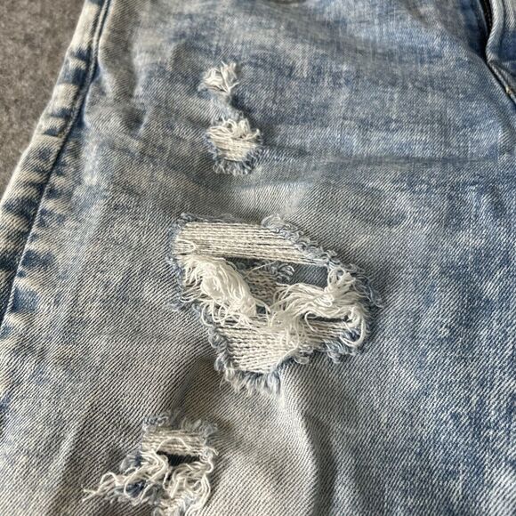 American Eagle Jeans Mens 29x30 Airflex Distressed Light Wash‎ - Picture 13 of 16